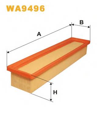 WIX FILTERS WA9496 Повітряний фільтр