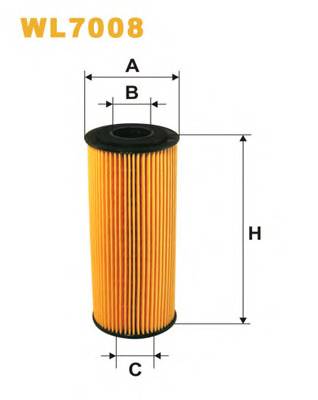 WIX FILTERS WL7008 Масляный фильтр