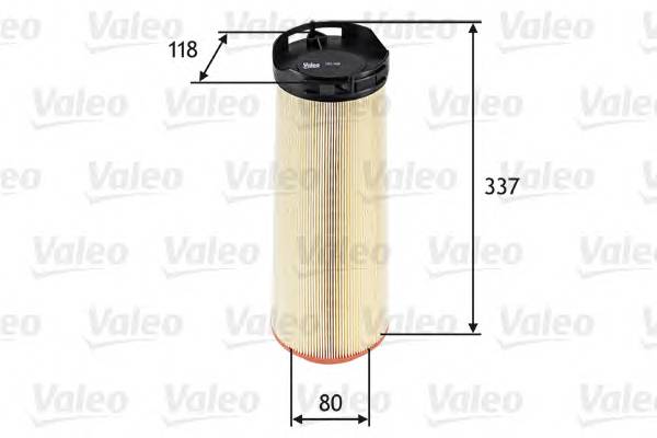 VALEO 585668 Воздушный фильтр