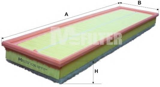 MFILTER K295 Фільтр салону