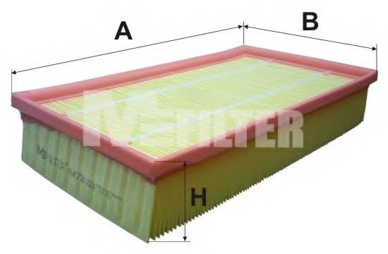 MFILTER K478 Фiльтр салону