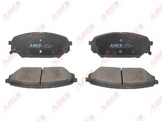 ABE C10526ABE Комплект тормозных колодок,