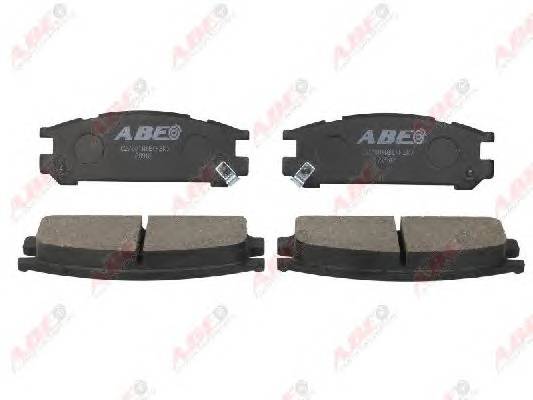 ABE C27001ABE Комплект тормозных колодок,