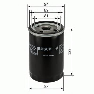 BOSCH 0 451 104 064 Масляний фільтр