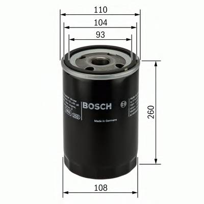 BOSCH 0 451 300 003 Масляний фільтр