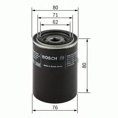 BOSCH F 026 407 005 Масляный фильтр