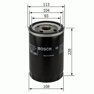 BOSCH F 026 407 048 Масляный фильтр