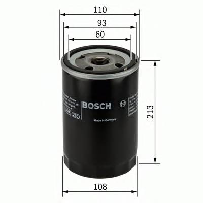 BOSCH F 026 407 049 Масляный фильтр