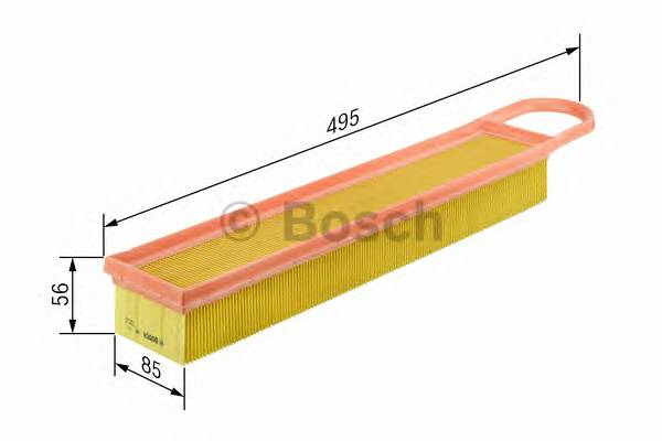 BOSCH F 026 400 050 Повітряний фільтр