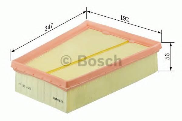 BOSCH F 026 400 138 Воздушный фильтр