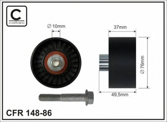 CAFFARO 148-86 Ролик