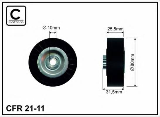 CAFFARO 21-11 Ролик