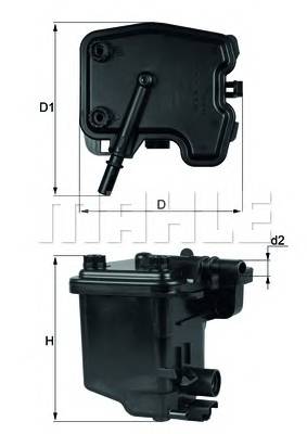 KNECHT KL 431D Топливный фильтр