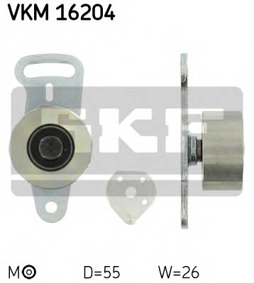 SKF VKM 16204 Натяжний ролик, ремінь