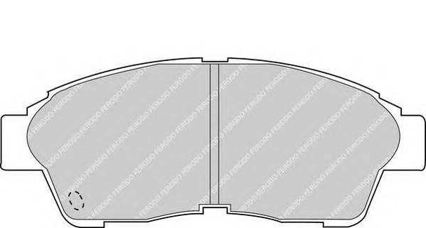 FERODO FDB867 Комплект гальмівних колодок,