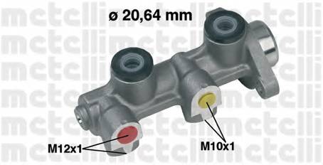 METELLI 05-0190 Главный тормозной цилиндр