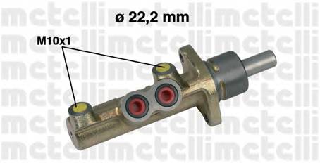 METELLI 05-0323 Главный тормозной цилиндр