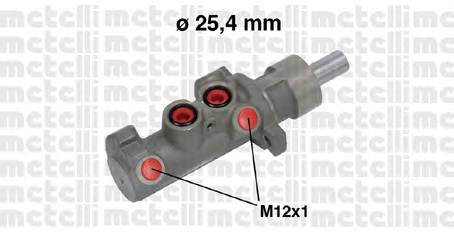 METELLI 05-0642 Главный тормозной цилиндр