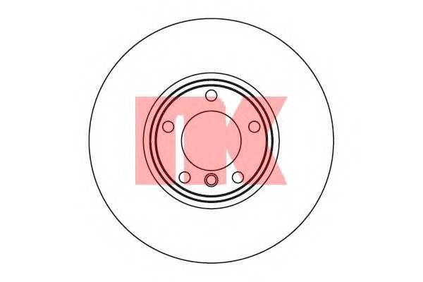 NK 201544 Тормозной диск