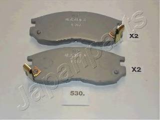 JAPANPARTS PA-530AF Комплект тормозных колодок,