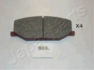 JAPANPARTS PA-803AF Комплект тормозных колодок,