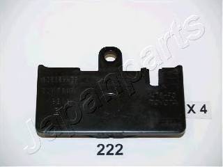 JAPANPARTS PP-222AF Комплект тормозных колодок,