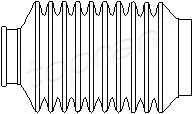 TOPRAN 104 073 Пыльник, рулевое управление