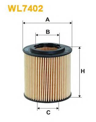 WIX FILTERS WL7402 Масляный фильтр