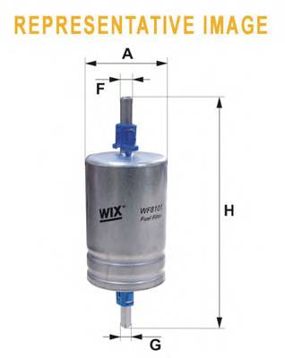 WIX FILTERS WF8174 Топливный фильтр