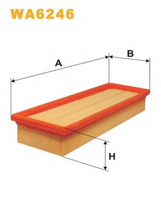 WIX FILTERS WA6246 Воздушный фильтр