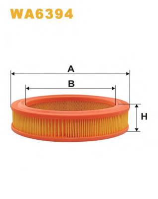 WIX FILTERS WA6394 Воздушный фильтр