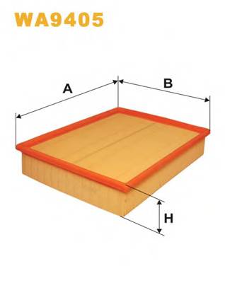 WIX FILTERS WA9405 Повітряний фільтр