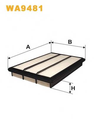 WIX FILTERS WA9481 Воздушный фильтр