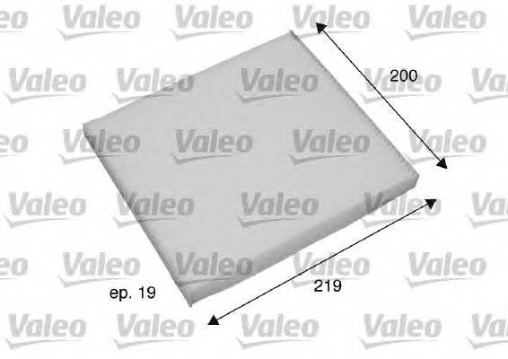 VALEO 698795 Фільтр, повітря у