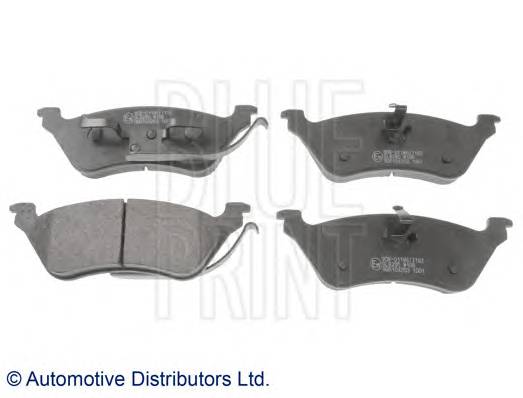 BLUE PRINT ADA104203 Комплект гальмівних колодок,