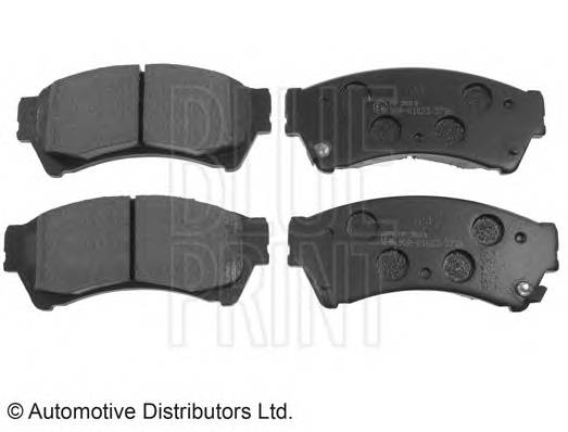 BLUE PRINT ADM54296 Комплект гальмівних колодок,