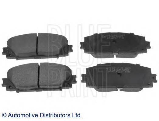 BLUE PRINT ADT342181 Комплект гальмівних колодок,