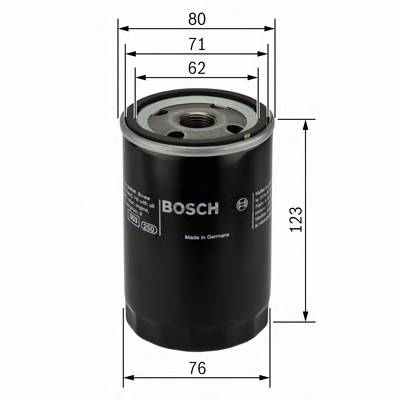 BOSCH 0 451 103 033 Масляний фільтр