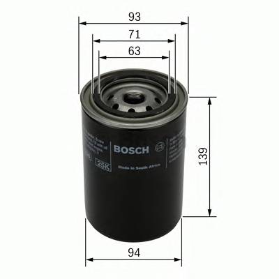 BOSCH 0 451 103 238 Масляний фільтр