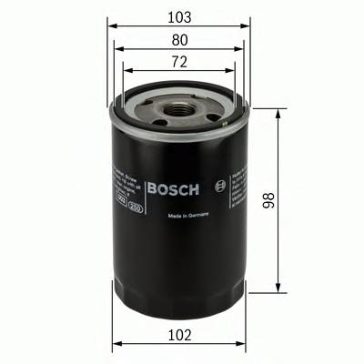 BOSCH 0 451 103 365 Масляный фильтр