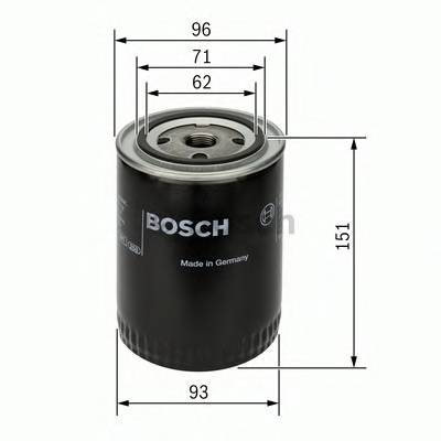 BOSCH 0 451 203 012 Масляный фильтр