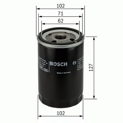 BOSCH 0 451 203 152 Масляний фільтр