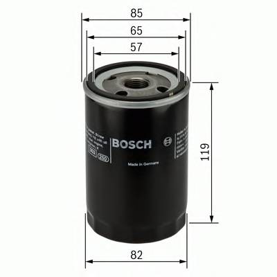 BOSCH 0 986 452 000 Масляный фильтр