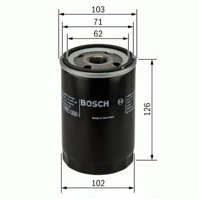 BOSCH 0 986 452 042 Масляный фильтр