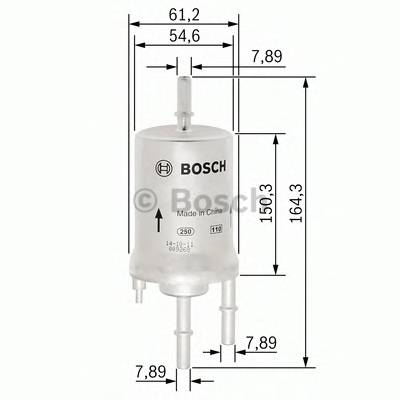 BOSCH F 026 403 006 Топливный фильтр