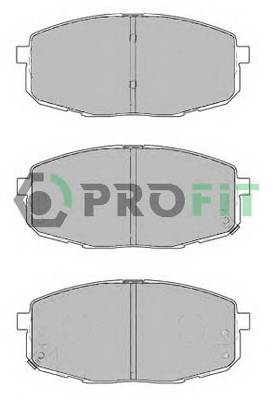 PROFIT 5000-1869 Колодки гальмівні дискові