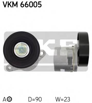 SKF VKM 66005 Натяжной ролик, поликлиновой