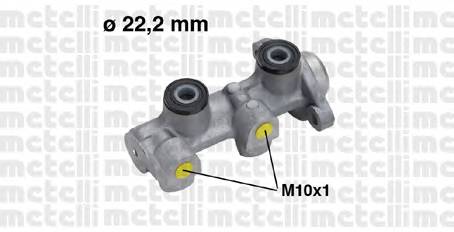 METELLI 05-0511 Главный тормозной цилиндр