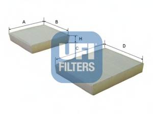 UFI 53.143.00 Фільтр, повітря у