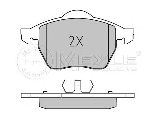 MEYLE 025 218 4819 Комплект тормозных колодок,